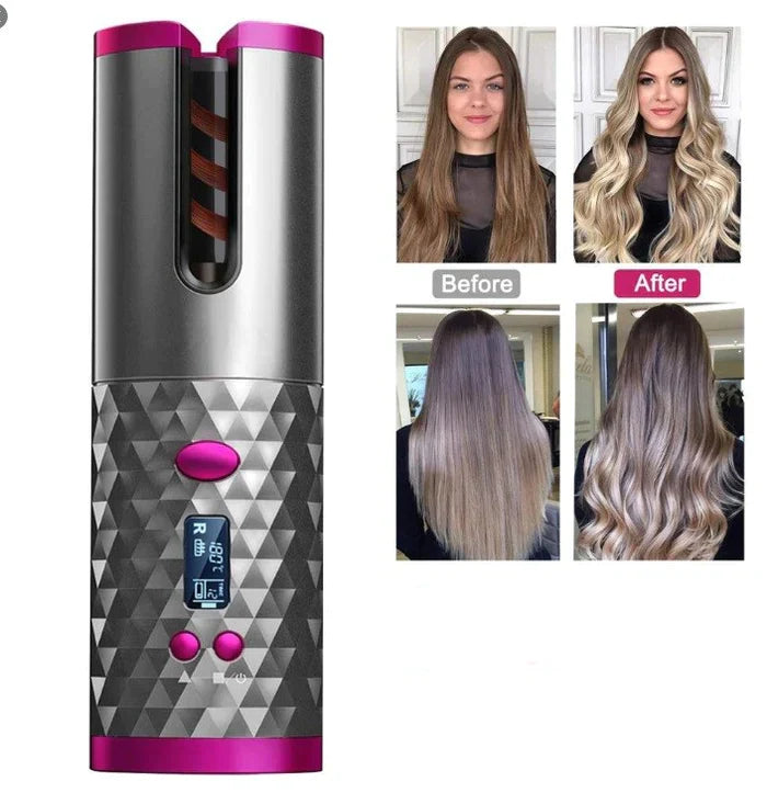 Rechargeable Portable Hair Curler