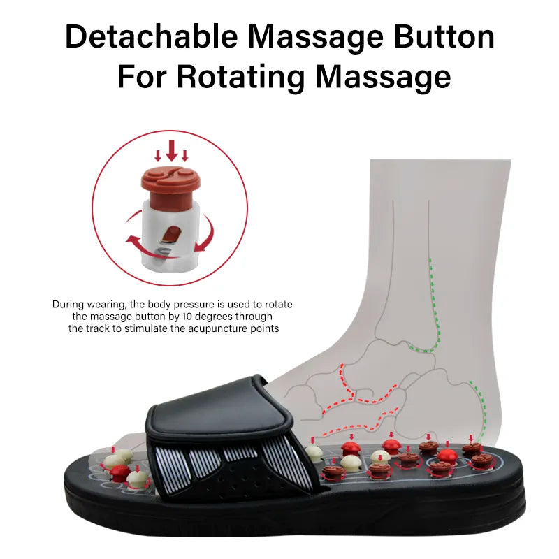 Reflexology Acupressure Slippers