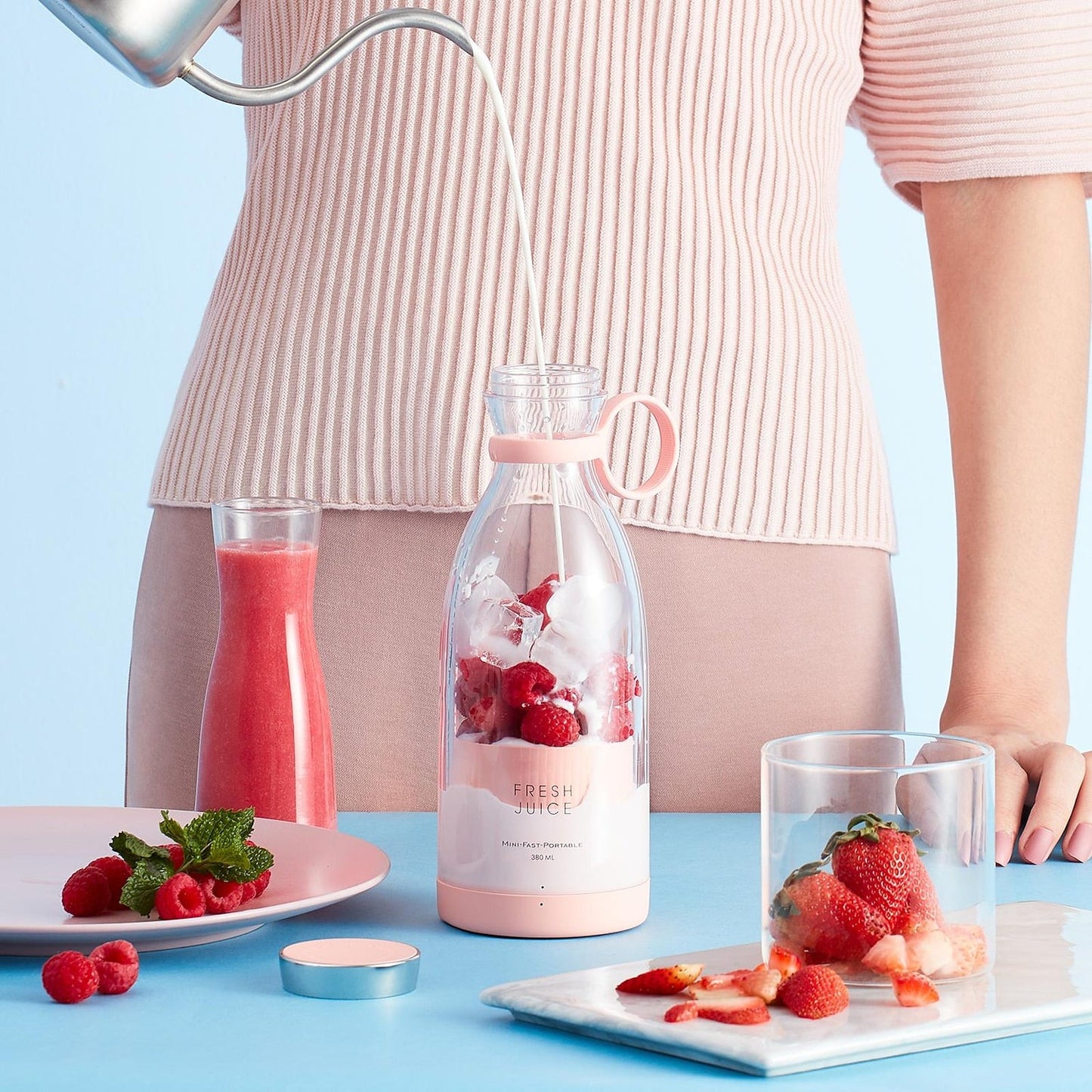 Electric Juice Blender Bottle
